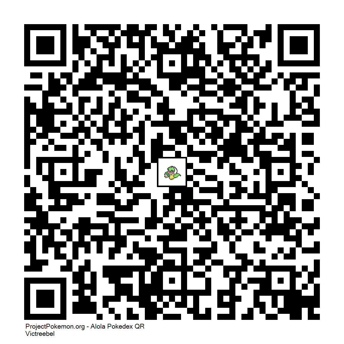 Cdigo QR de Victreebel